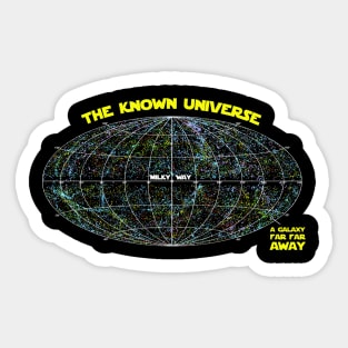 The Known Universe Sticker